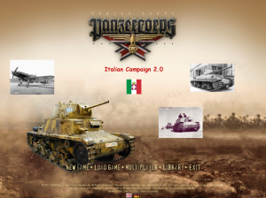 ! Italian Campaign 2.0 title screen